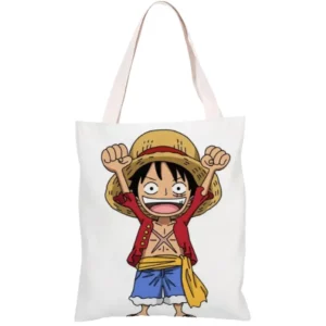 Bolsa de Tela con Cremallera One Piece Luffy